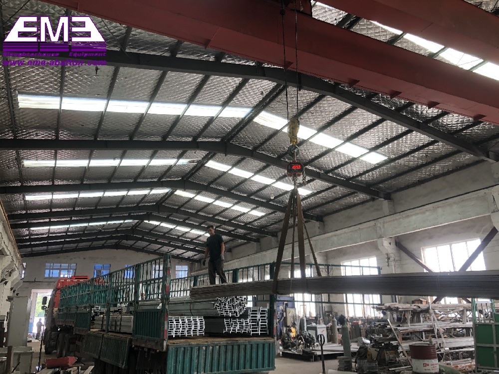 Delivery photos of Mongolian customers——delivery of rails and steel beams